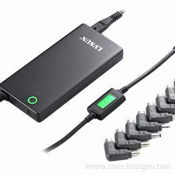 90W Ultra Slim Universal Laptop AC Adaptor with USB Output LS-PAB90AS